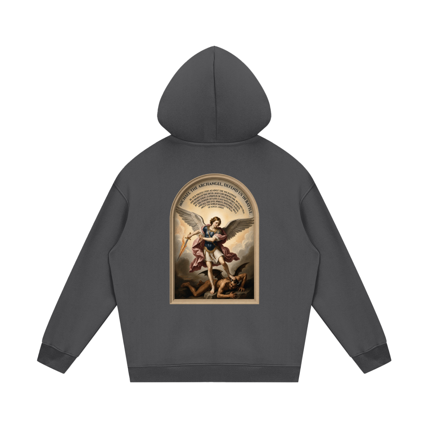 St Michael Fleece Hoodie (Unisex Adults)