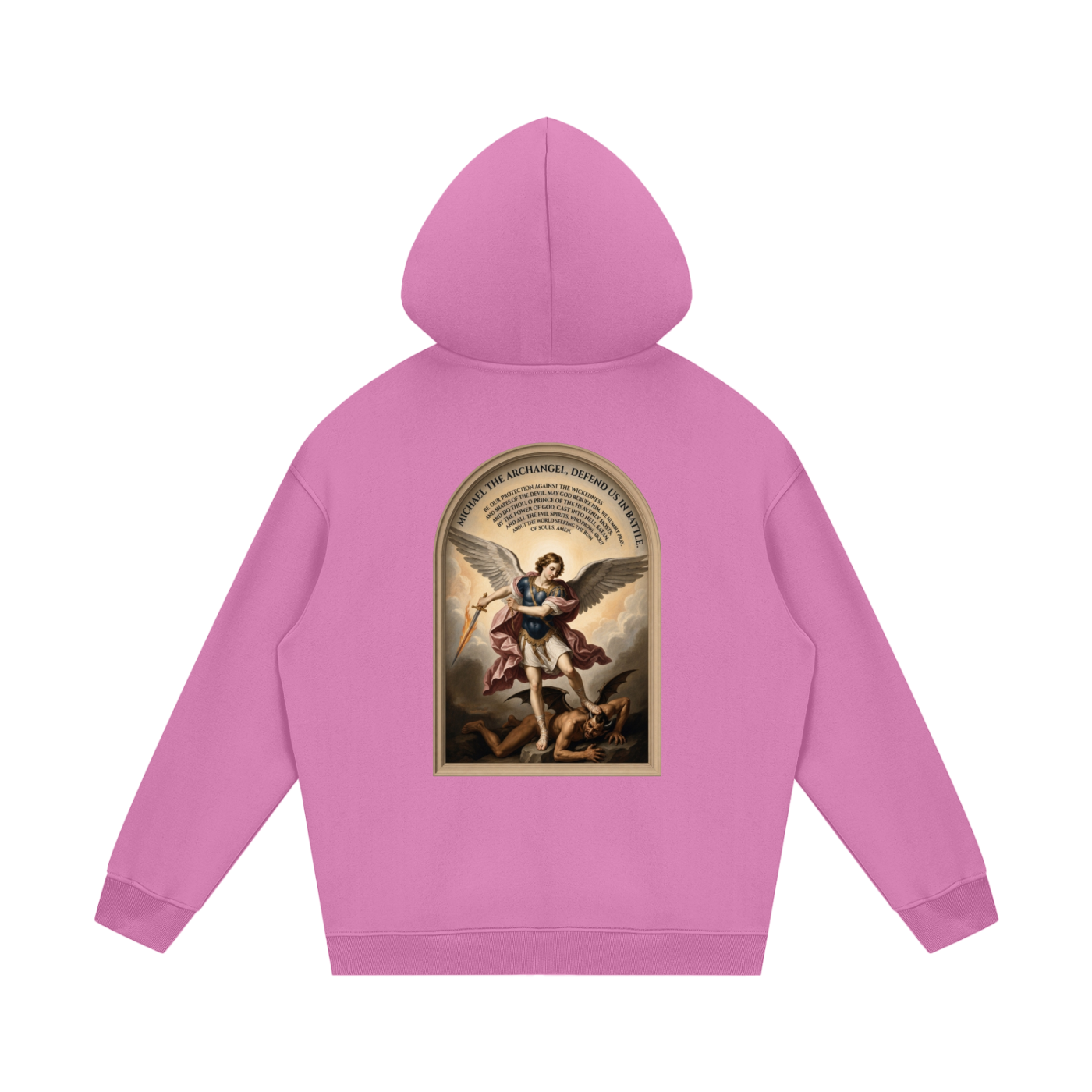 St Michael Fleece Hoodie (Unisex Adults)