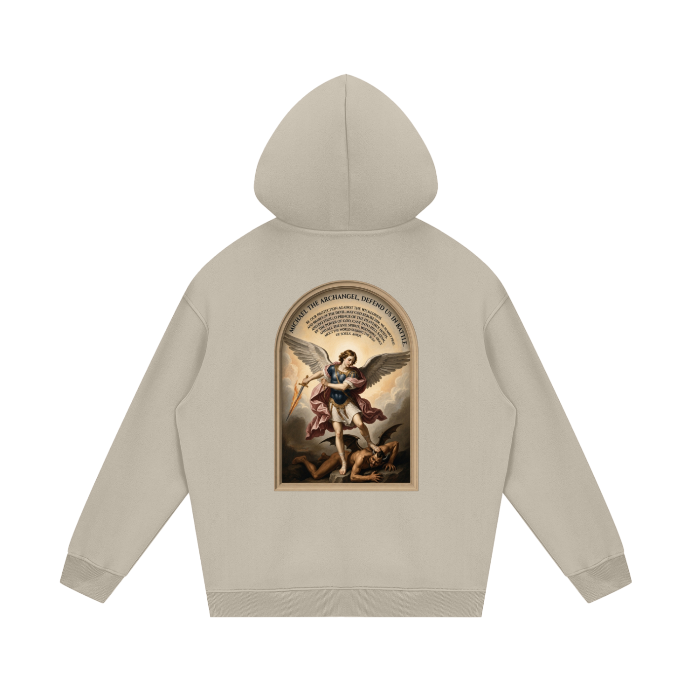 St Michael Fleece Hoodie (Unisex Adults)
