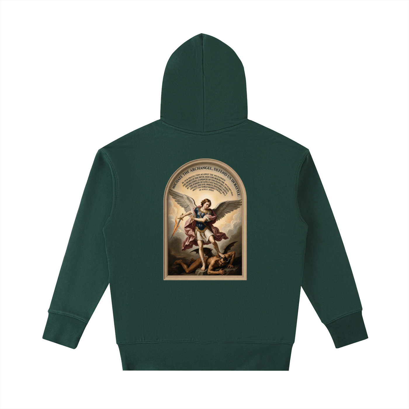 St Michael Heavyweight Pure Cotton Hoodie