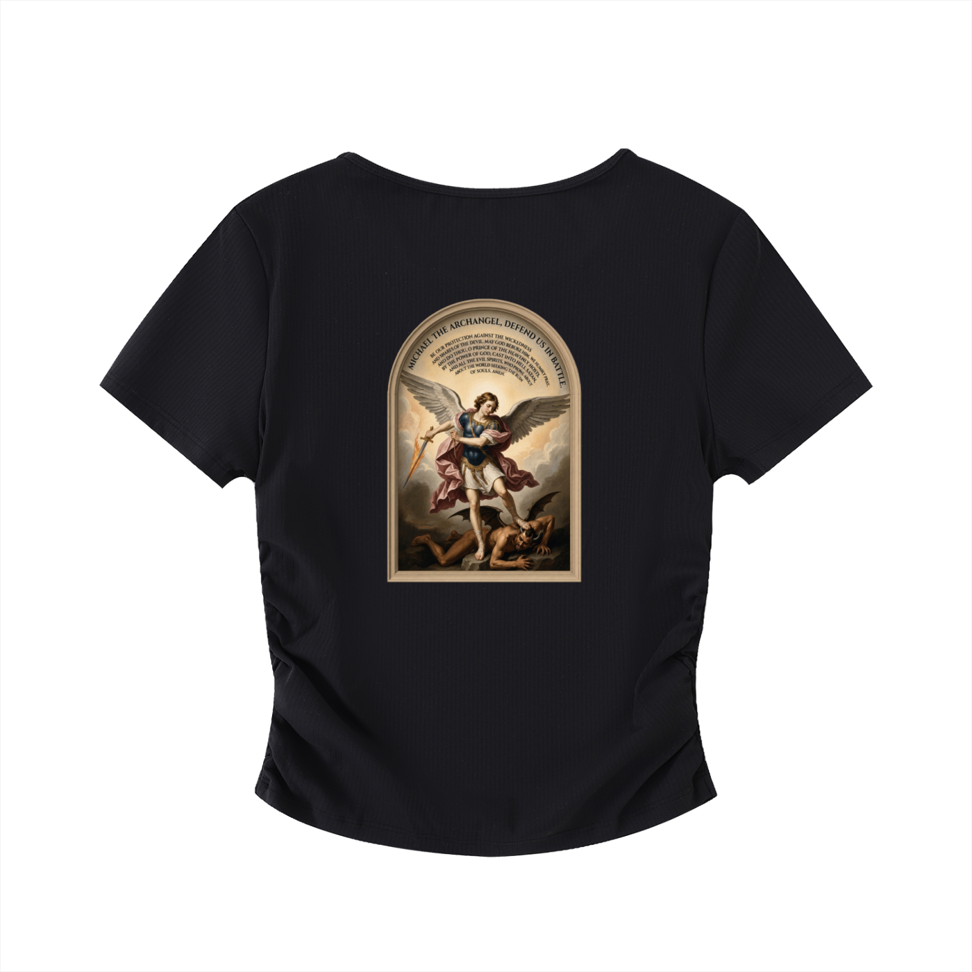 St Michael Ruched Bodycon Crop Top