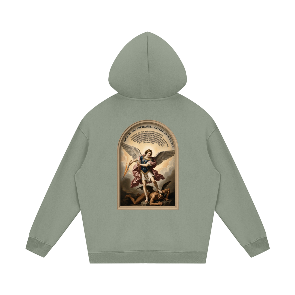 St Michael Fleece Hoodie (Unisex Adults)