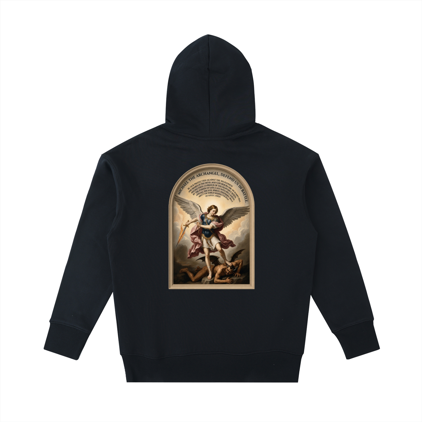 St Michael Heavyweight Pure Cotton Hoodie