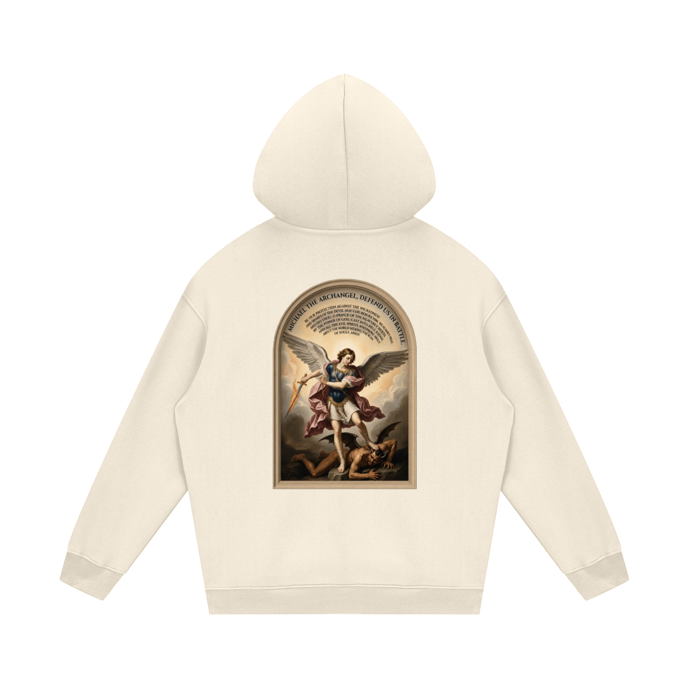 St Michael Fleece Hoodie (Unisex Adults)