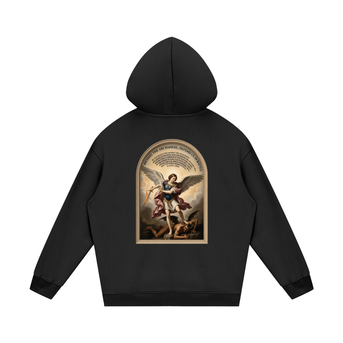 St Michael Fleece Hoodie (Unisex Adults)