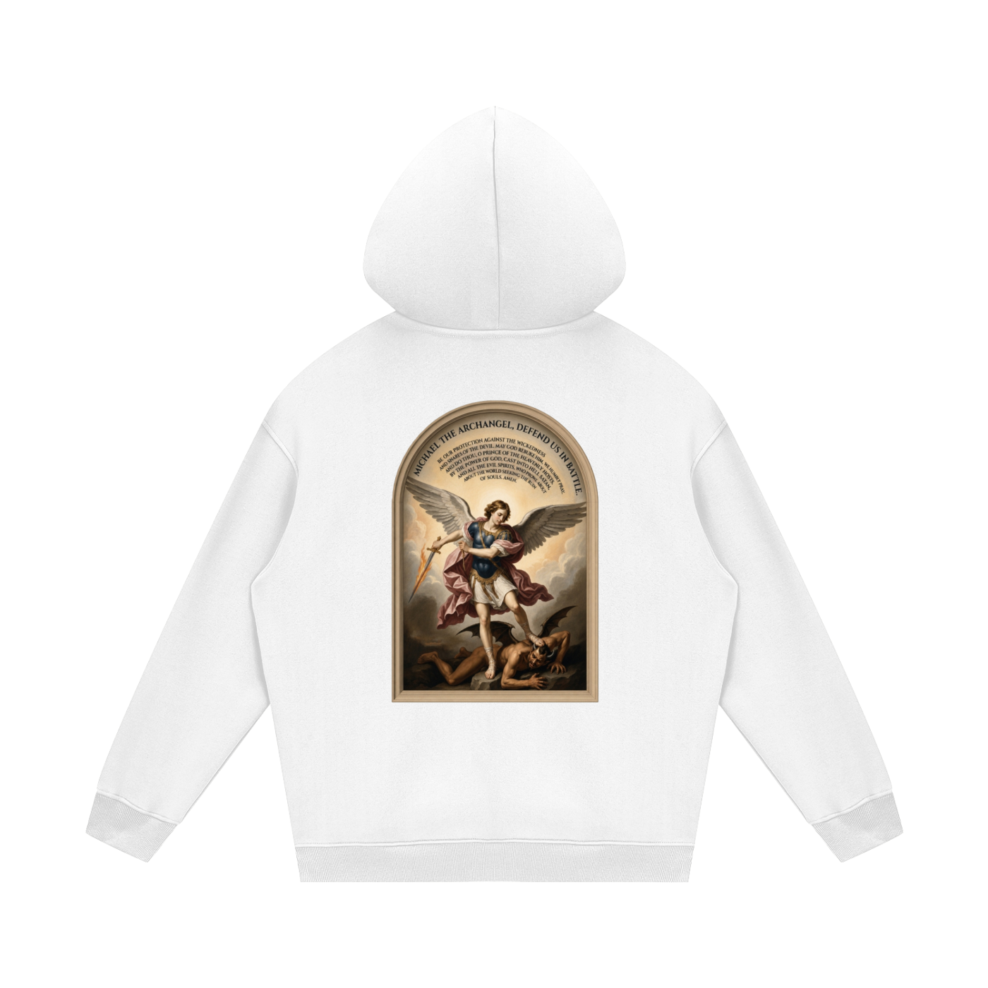 St Michael Fleece Hoodie (Unisex Adults)