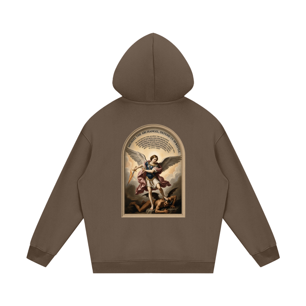 St Michael Fleece Hoodie (Unisex Adults)
