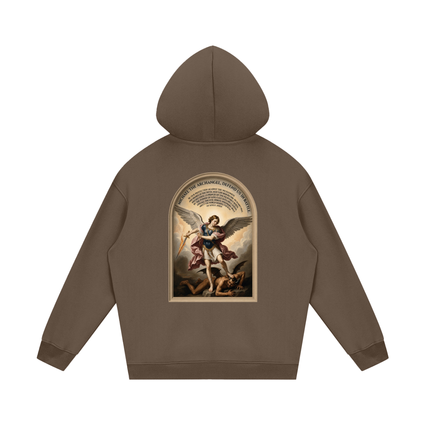 St Michael Fleece Hoodie (Unisex Adults)